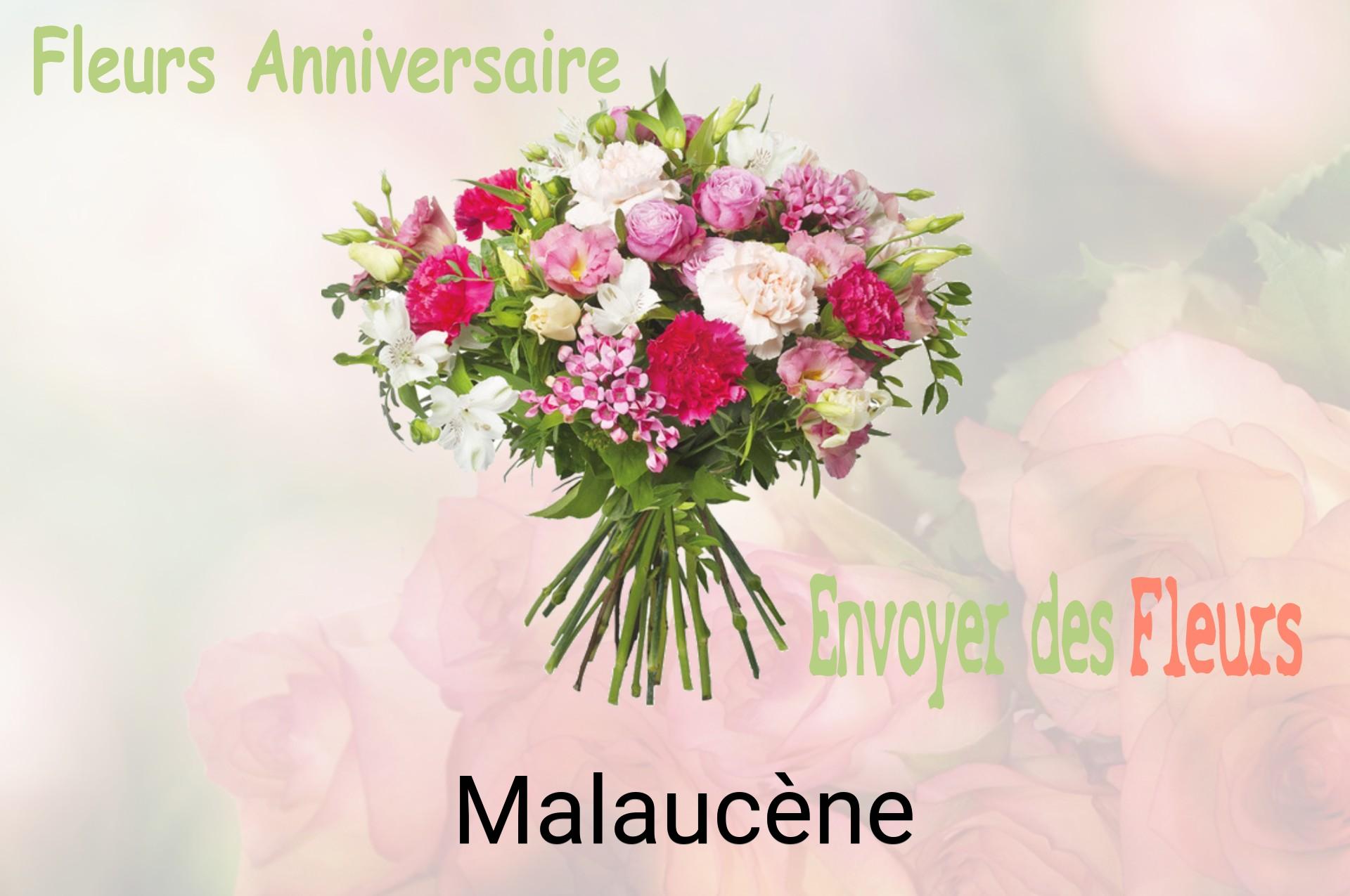 Bouquet de fleurs d’anniversaire livré à Malaucène